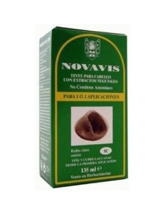 Tinte Novavis 8C Rubio Claro Ceniza 120 Mililitros Novavis