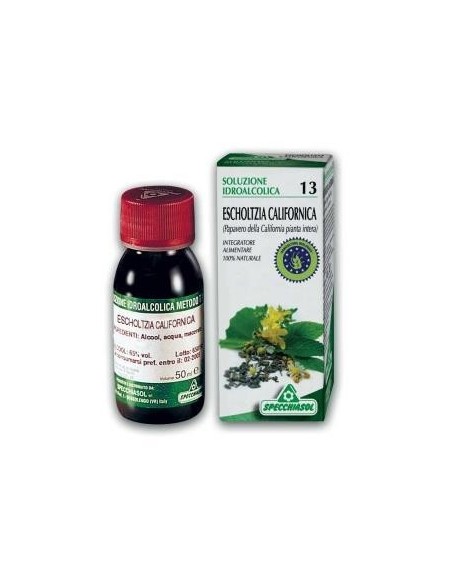 Ext. Escholtzia Californica 13 50Ml. Agbio de Specchiasol