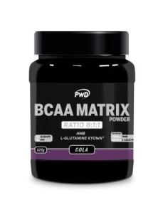 Bcaa Matrix Sabor Cola 525 Gramos Pwd Nutrition