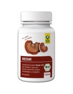 Reishi 80 Cápsulas  Bio Sg Vegan Raab Vitalfood