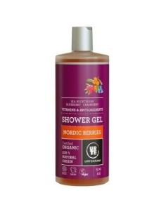 Gel De Baño Frutos Rojos 500 Mililitros Eco Vegan Urtekram