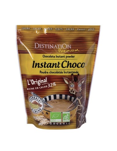 Cacau Instantâneo 32% Com Cereais Orgânicos, 400 G do Destino