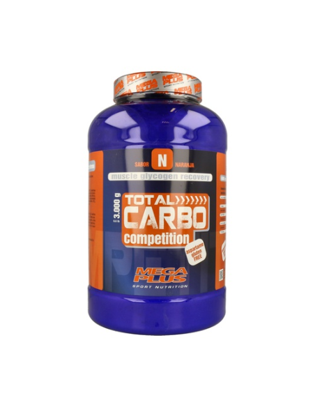 Total Carbo Competicion Naranja 3 Kg de Mega Plus
