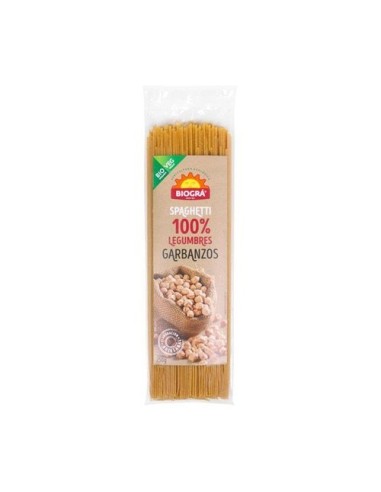 Espagueti De Garbanzos 250 gramos Bio Vegan de Biogra