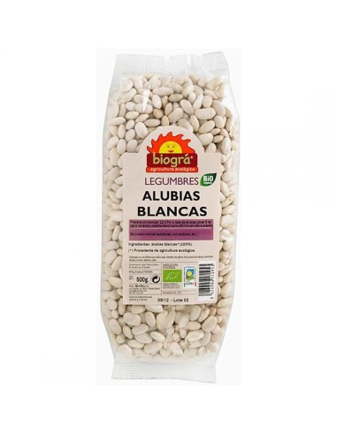 Alubias Blancas 500G Biogra Bio de Biográ (Sorribas)