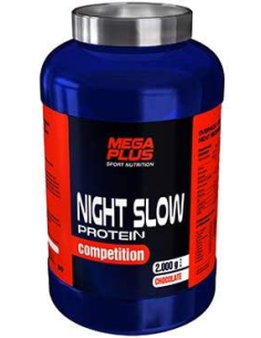 Night Slow Prot. Comp. Vainilla 2kg de Mega Plus