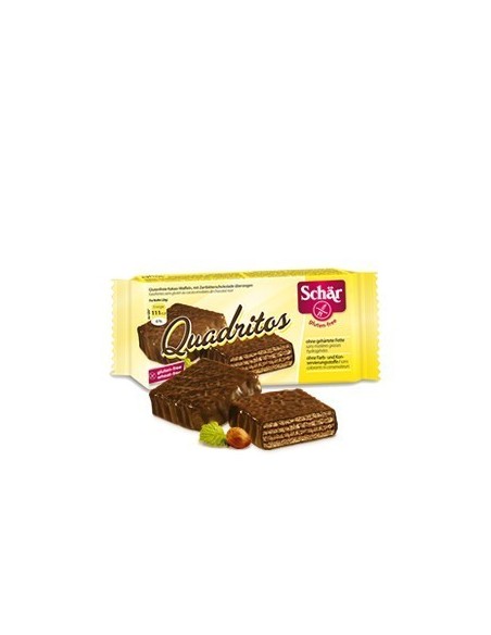 Quadritos Barquillos Al Cacao 40 Gramos Sg** Schar