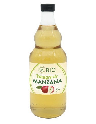 Vinagre De Manzana Bio 750 Mililitros Sol Natural