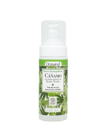 Cosm Org Mousse Desmaquilhante de Cânhamo 150Ml Drasanvi