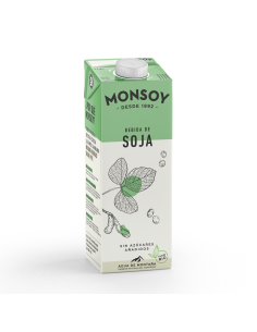 Bebida Vegetal De Soja 1Lt 6Uds. Bio Monsoy