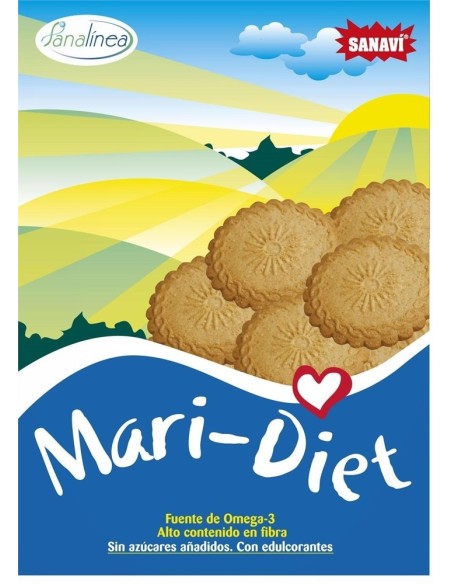 Galletas Mari Diet Omega 3 180 gramos S/A de Sanavi