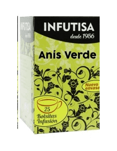 Anis Verde Infusion 25  Bolsitas Infutisa