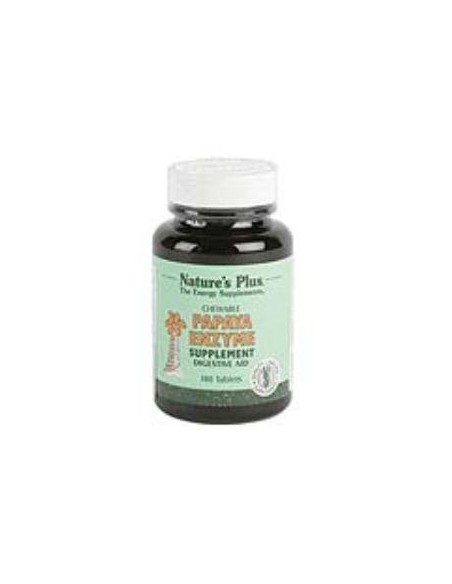 Papaya Enzyme 180 Comp Mast de Natures Plus