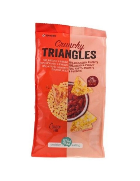 Triangles Maiz, Alforfon & Amaranto 80 G de Terrasana