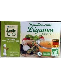 Cubitos De Verduras Sin Sal Y Sin Aceite De Pal de Jardin Bi