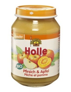 Potito Manzana Y Melocoton 4Meses 190G Demeter de Holle