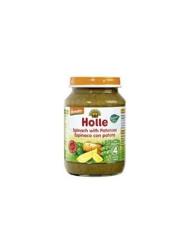 Potito Espinacas Con Patata 4Meses 190 Gramos Demete Holle