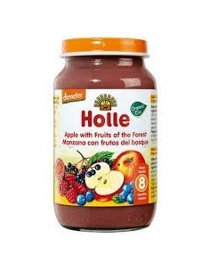 Potito Frutas Bosque-Manzana 8Meses 220G Demeter Holle