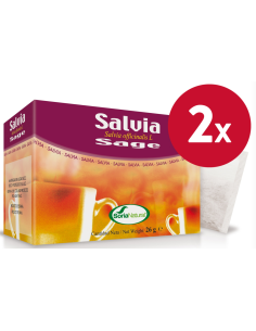 Pacote de 2 unidades Inf.Salvia 20Uni. de Soria Natural