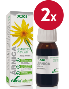 Pacote de 2 unidades Ext. Arnica Xxi 50Ml. S/Al de Soria Natu
