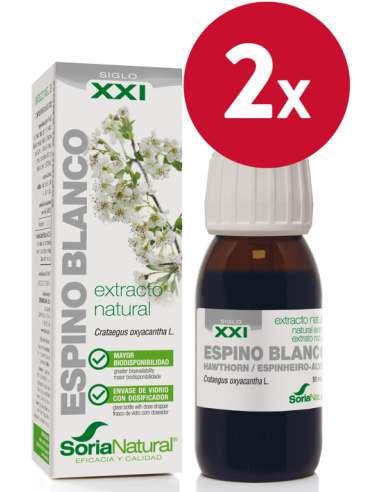 Pacote de 2 peças Ext. Espinheiro Xxi 50Ml. S/Al de Sor