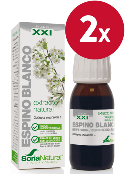 Pacote de 2 peças Ext. Espinheiro Xxi 50Ml. S/Al de Sor