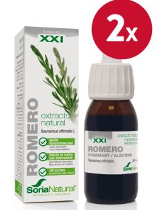 Pacote de 2 peças Ext. Alecrim Xxi 50Ml. S/Al de Soria Natu