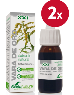 Pacote de 2 unidades Ext. Haste Dourada Xxi 50Ml. S/Al de Soria