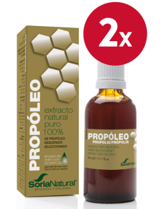 Pacote de 2 unidades Ext. Própolis Hidroalcoólica 50Ml. de S