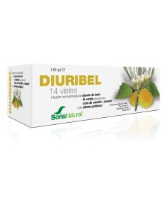 Pacote de 2 unidades de Diuribel 14 Frascos da Soria Natural
