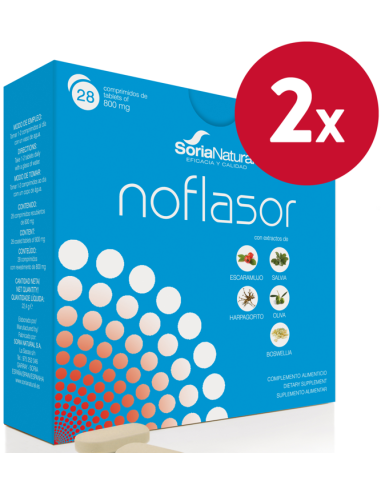 Pacote de 2 unidades Noflasor 28Comp. de Soria Natural