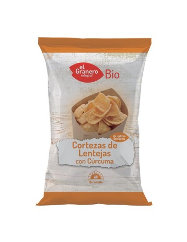 Cortezas De Lentejas Con Curcuma Bio, 65 G de El Granero Integral