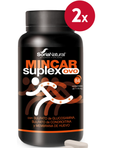 Pacote de 2 Mincar Suplex Ovo 84Comp. da Soria Natur