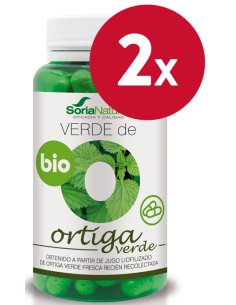 Pacote de 2 unidades de Brócolis Verde 80Cap. de Soria Natural