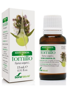 Pacote de 2 Essência de Tomilho 15Cc. de Soria Natural
