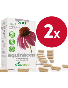 Pacote de 2 unidades Cap.S 16 Echinacea Xxi 30Cap. de Sória N
