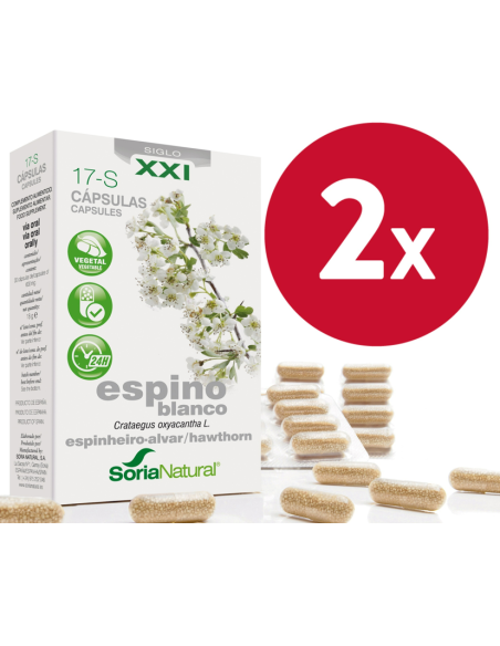 Pacote de 2 unidades Cap.S-17 Hawthorn Xxi 30Cap. de Sor