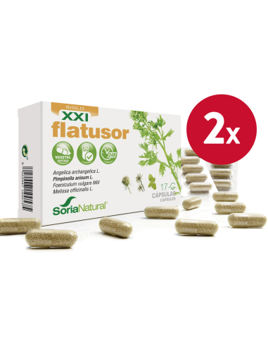 Pacote de 2 pcs Cap.C-17 Flatusor Xxi Ang+Anis+Hinoj+Mel