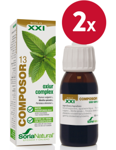 Pacote de 2 Composor 13 Oxiur Complex-Lombrisor Xxi