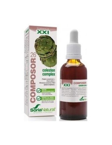 Pacote de 2 Composor 26 Colesten Complex Xxi 50Ml. e