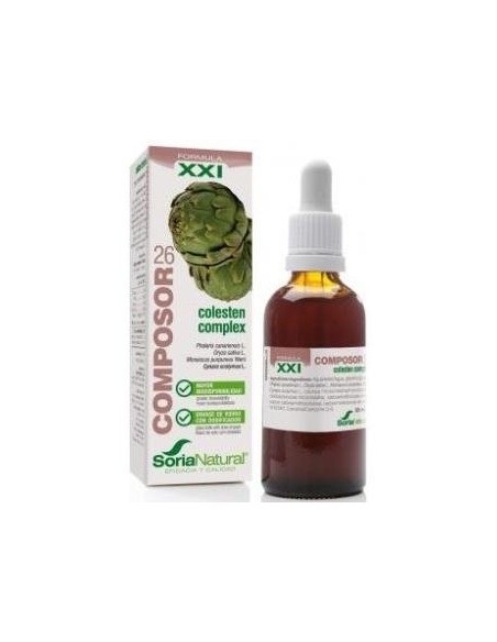 Pacote de 2 Composor 26 Colesten Complex Xxi 50Ml. e