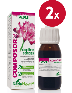 Pacote de 2 Composor 29 Stop Time Complex Xxi 50Ml. de Soria Natural