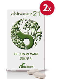 Pacote de 2 Chinasor 21 Si Jun Zi Wan 30Comp. de Sor