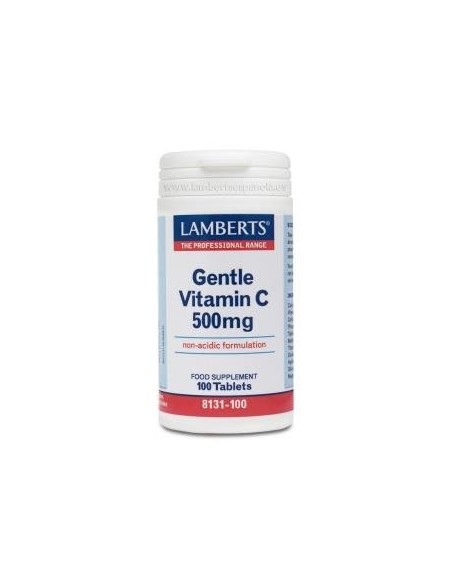 Pack de 2ud Gentle Vitamina C 500 Mg.(No Acida) 100  Comprim