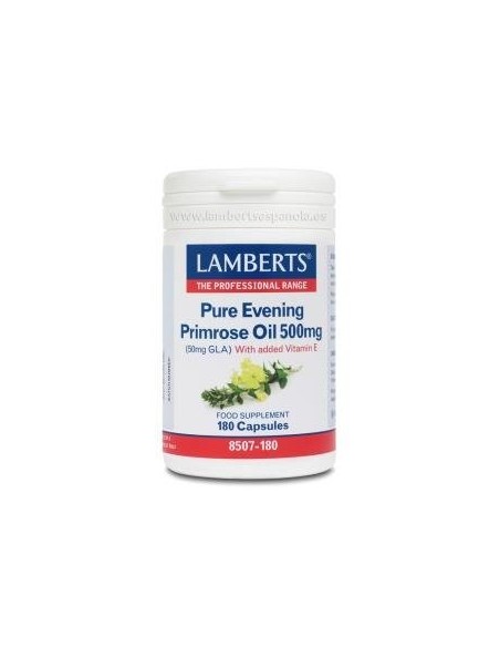 Pack de 2ud Aceite De Primula 500 Mg. 180 Cap. de Lamberts
