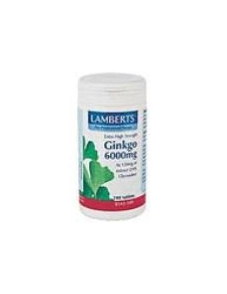 Pack de 2ud Ginkgo Biloba 6000 Alta Potencia 120 Mg. 180  Co