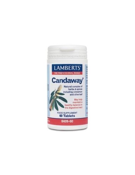 Pack de 2ud Candaway (Canela Y Hoja De Olivo) 60 Comprimidos
