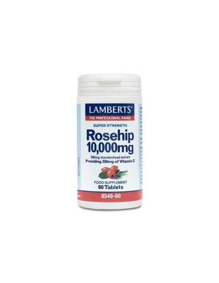 Pack de 2ud Escaramujo 10.000Mg. (Rose Hips) 60Tab. de Lambe