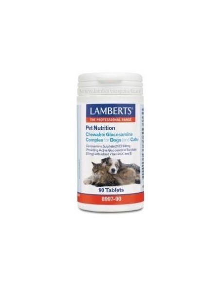 Pack de 2ud Pet Nutrition Glucosamina Perros-Gatos 90 Compri