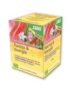 Infusion Flores Bach Fuerza Y Energia 15S Sobres de Salus